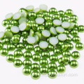 Semicírculo Faux Bead Applique Beads para manualidades para manualidades